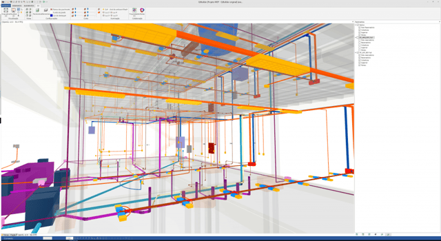 Figura de compatibilização com desenhos 3D BIM